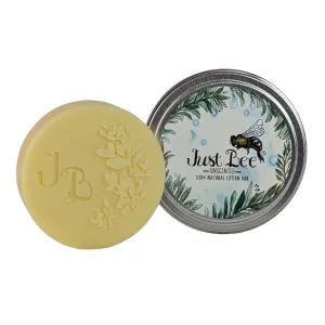 100% Natural Organic Gathered Beeswax Lotion Bar (Unscented)