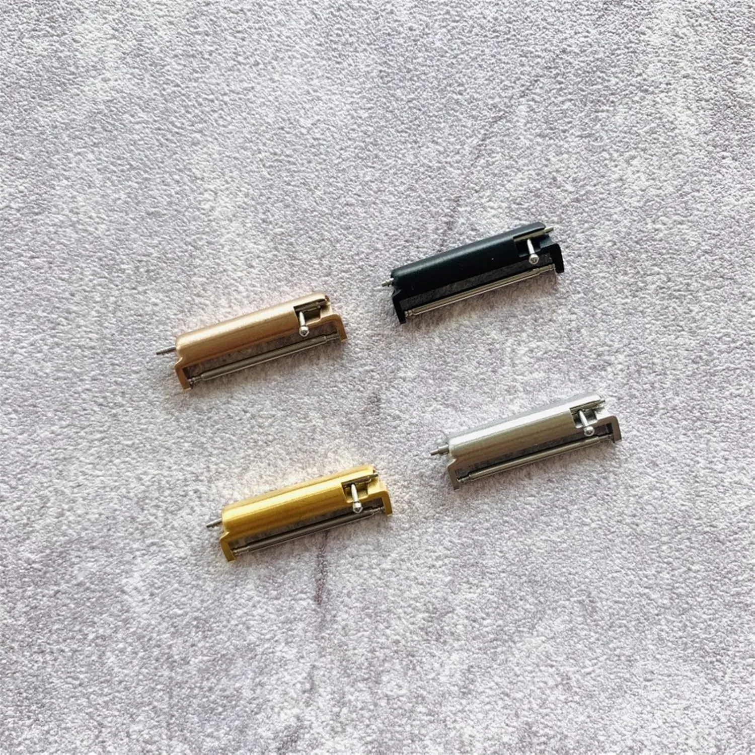 10pcs Bracelet Stainless Steel Adapter Fit For Fitbit Versa Connector Strap Replacement Strap Accessories Watch clasp