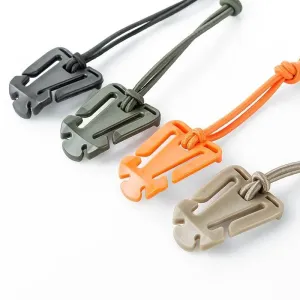 10PCS Molle Attachment Clips – Molle Web Dominators Elastic Strap Tactical Gear