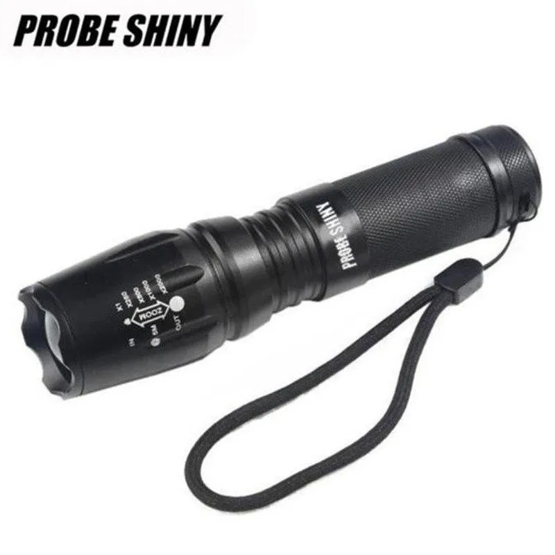 1PC Flashlight Cycling Bike Head Front Light 2017X800 Zoomabl Flashlight 18650 Battery Charger #3