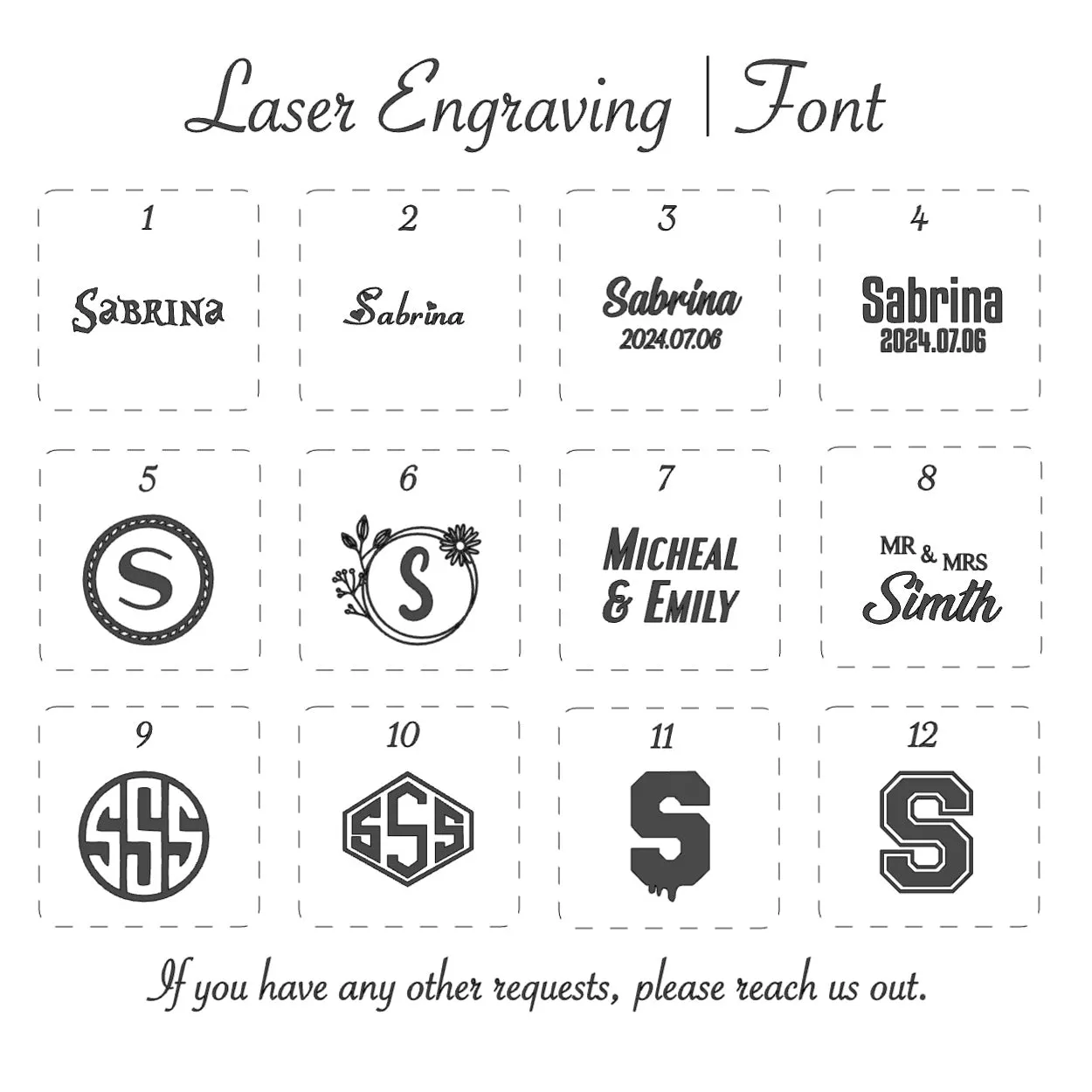 2.0"Personalized Bag Strap