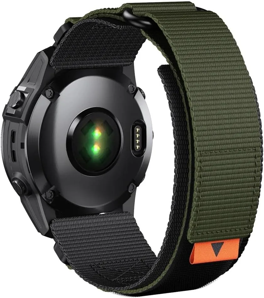 22 26MM Nylon Strap For 7X 6X Pro 7 Quick Release Strap(Black Army green,22mm 2)