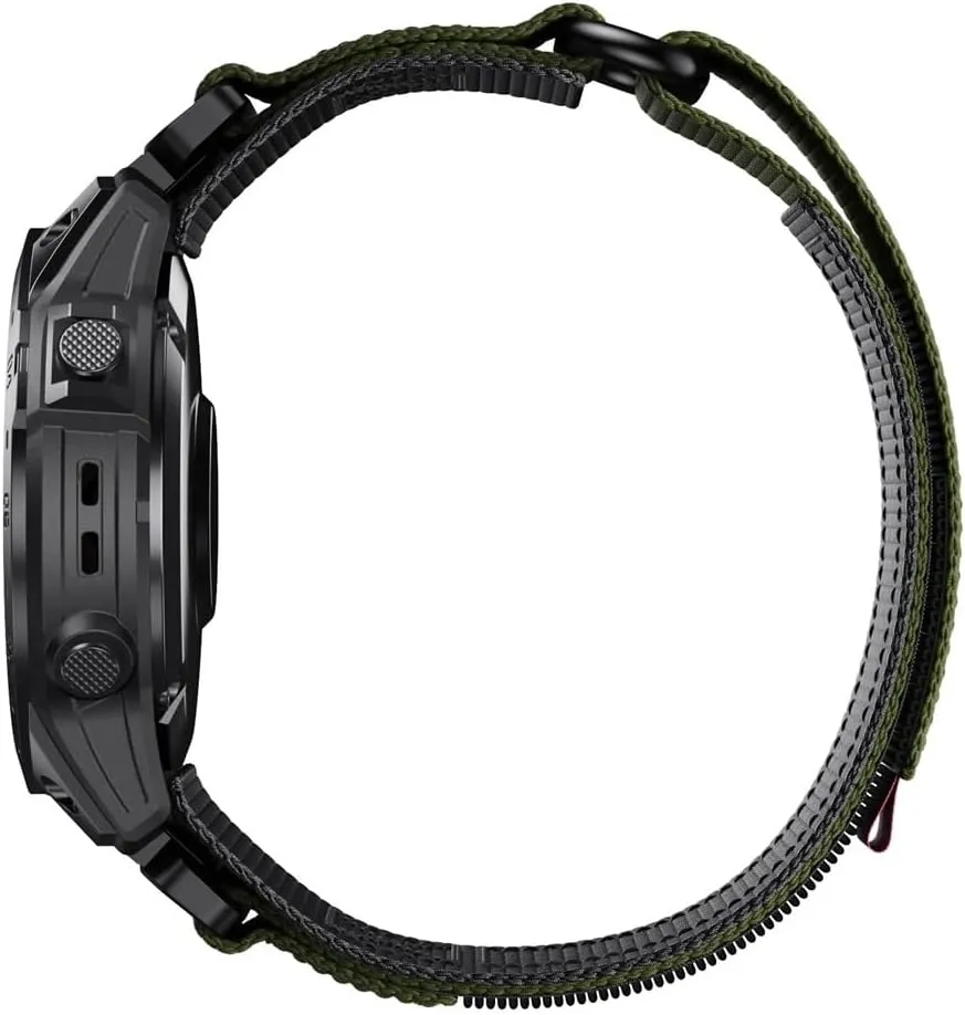 22 26MM Nylon Strap For 7X 6X Pro 7 Quick Release Strap(Black Army green,22mm 2)