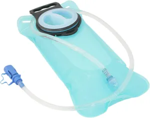 2L Leak Proof 2 Liter Water Tank Without Bpa Water Storage Airbag with Insulating Tube Alternative to Hydration Backpack for Outdoor Camping