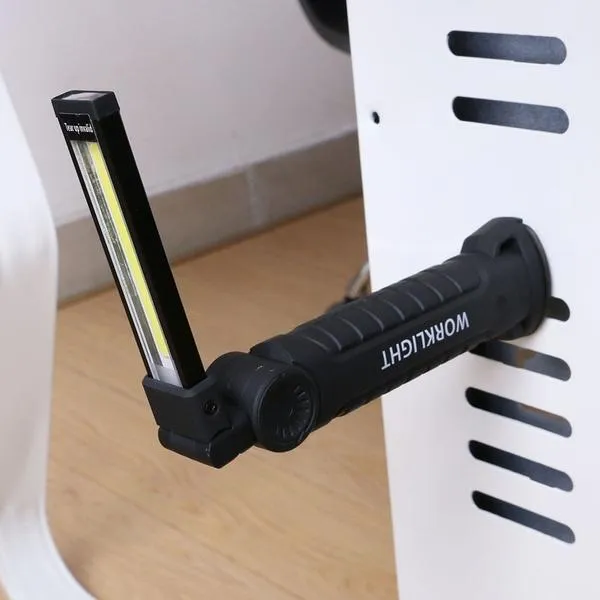 360° Rotation Inspection Lamp LED   COB Flexible Cordless Rechargeable Work Light