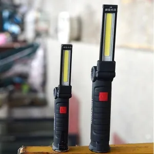 360° Rotation Inspection Lamp LED   COB Flexible Cordless Rechargeable Work Light