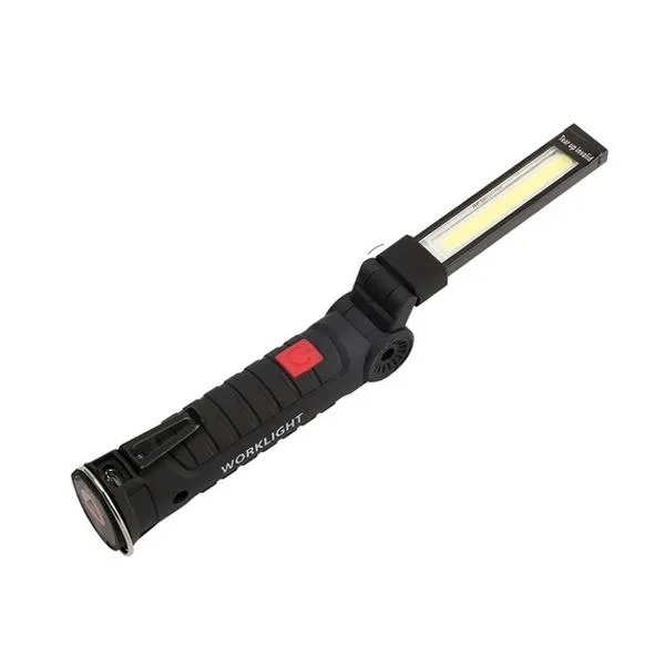 360° Rotation Inspection Lamp LED   COB Flexible Cordless Rechargeable Work Light