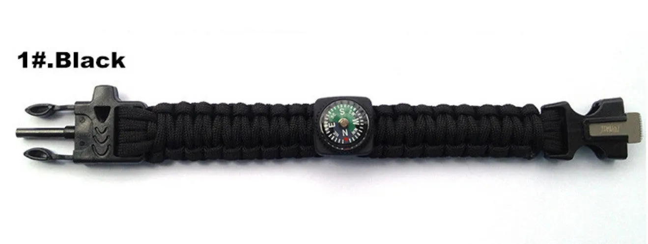 5 in 1 Camping Fire Starter Paracord
