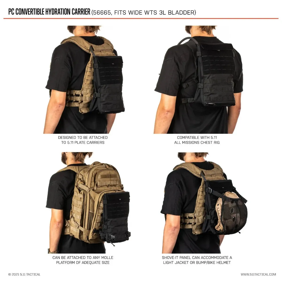 5.11 Tactical® PC Convertible Hydration Carrier