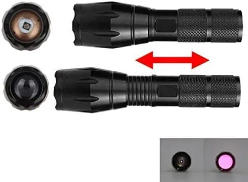 850nm IR Illuminator Flashlight Night Vision Flashlights Tactical Zoomable 850nm Infrared LED Hunting Torch