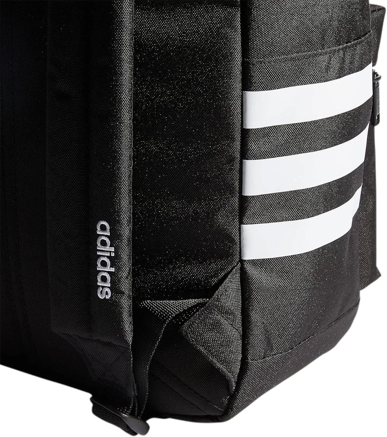 adidas Classic 3S Backpack for Boys and Girls, Black/White, One Size