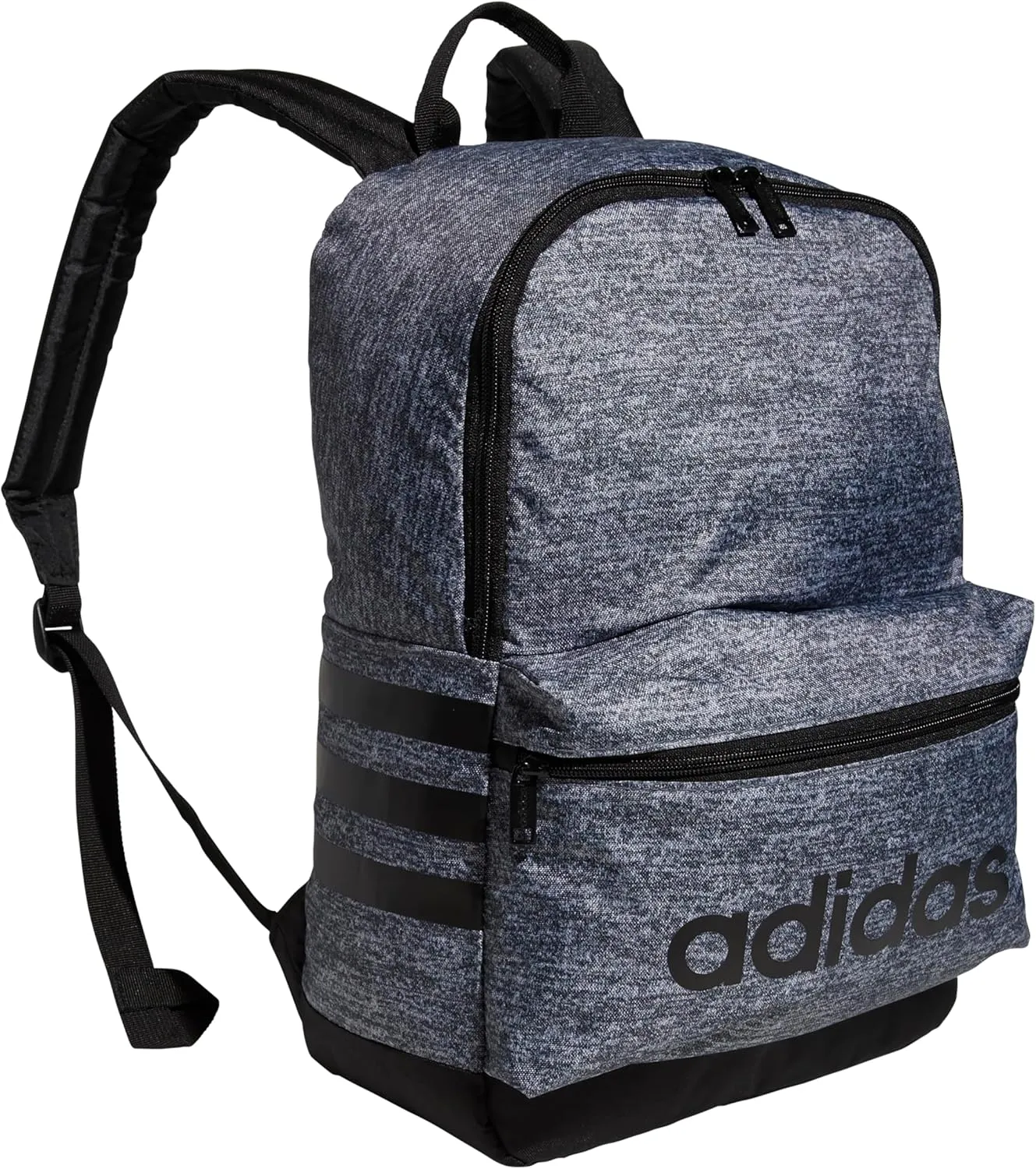 adidas Classic 3S Backpack for Boys and Girls, Jersey Onix Grey/Black, One Size