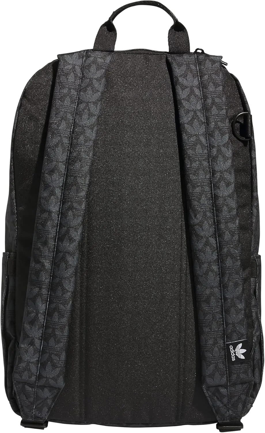 adidas Originals Graphic Backpack, Monogram AOP-Black, One Size