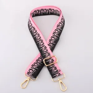 ADJUSTABLE BAG STRAP - Pink Flame
