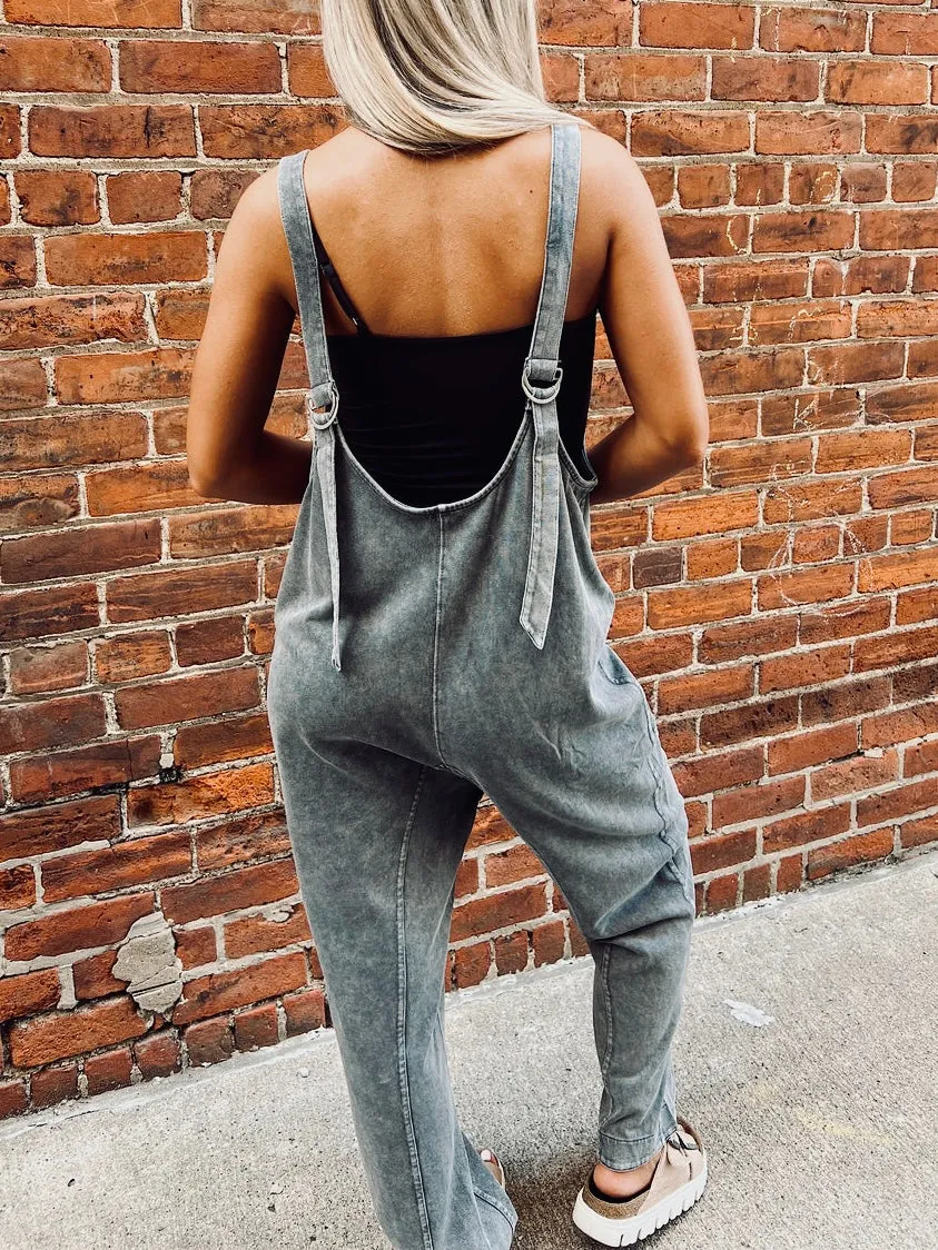 Adjustable Strap Jumpsuit