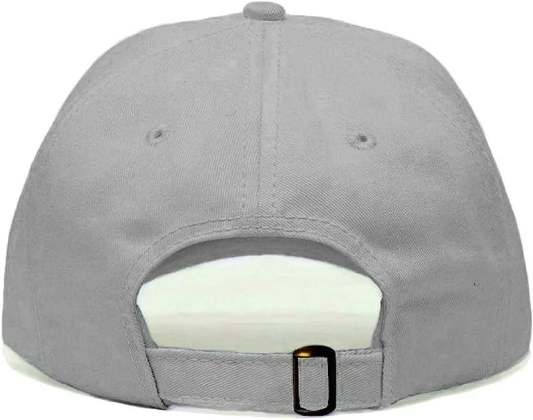 Airplane Baseball Hat, Embroidered Dad Cap, Unstructured Soft Cotton, Adjustable Strap Back (Multiple Colors)