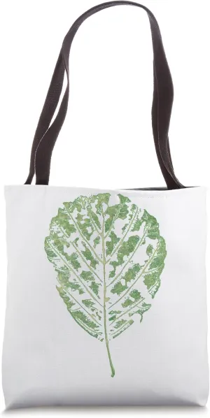 Alder Leaf / Nature BOTANICAL - Plant & Tree / Gardener Tote Bag