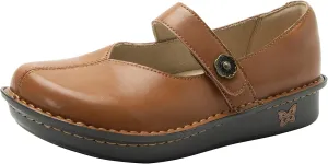 Alegria Women's Faye Leather Adjustable Strap Mary Jane Comfort Shoes