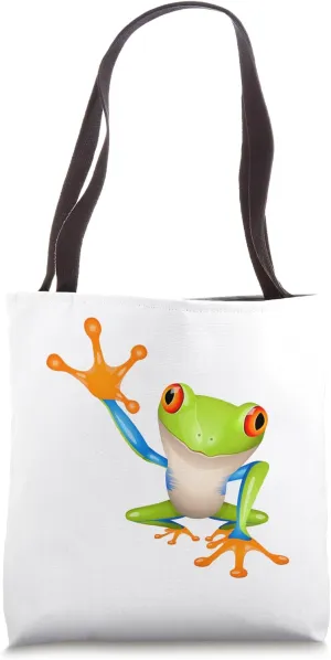 Amazon Tree Frog Tote Bag