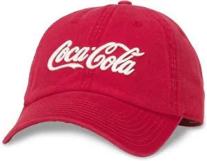 AMERICAN NEEDLE Coke Coca Cola Unisex Adjustable Buckle Strap Baseball Hat