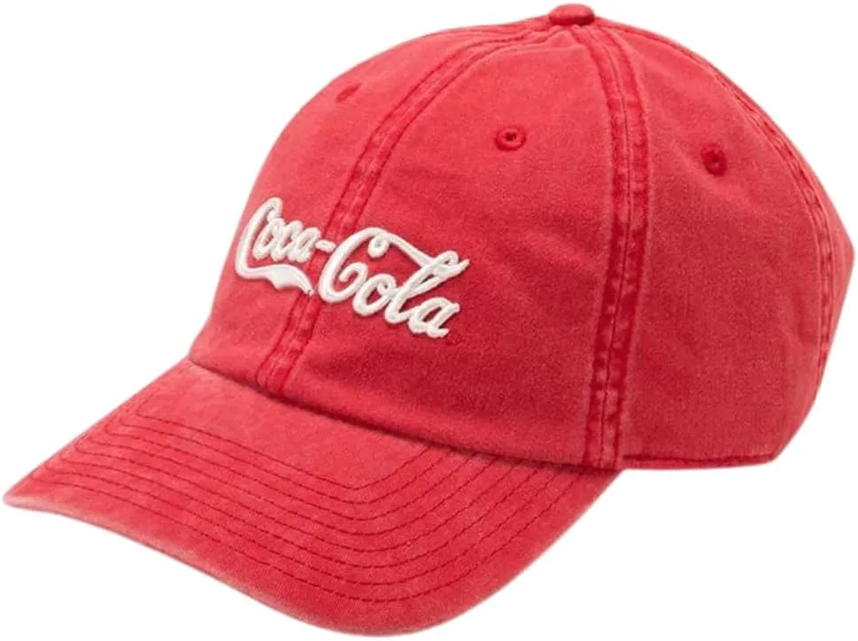 AMERICAN NEEDLE Coke Coca Cola Unisex Adjustable Buckle Strap Baseball Hat