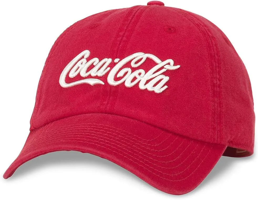 AMERICAN NEEDLE Coke Coca Cola Unisex Adjustable Buckle Strap Baseball Hat