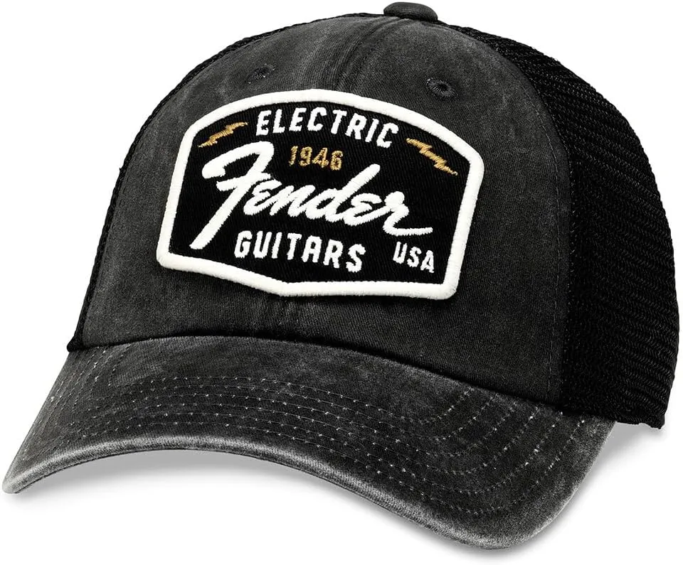 AMERICAN NEEDLE Fender Guitars Patch Unisex Adjustable Buckle Strap Baseball Hat