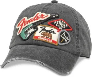 AMERICAN NEEDLE Fender Guitars Patch Unisex Adjustable Buckle Strap Baseball Hat