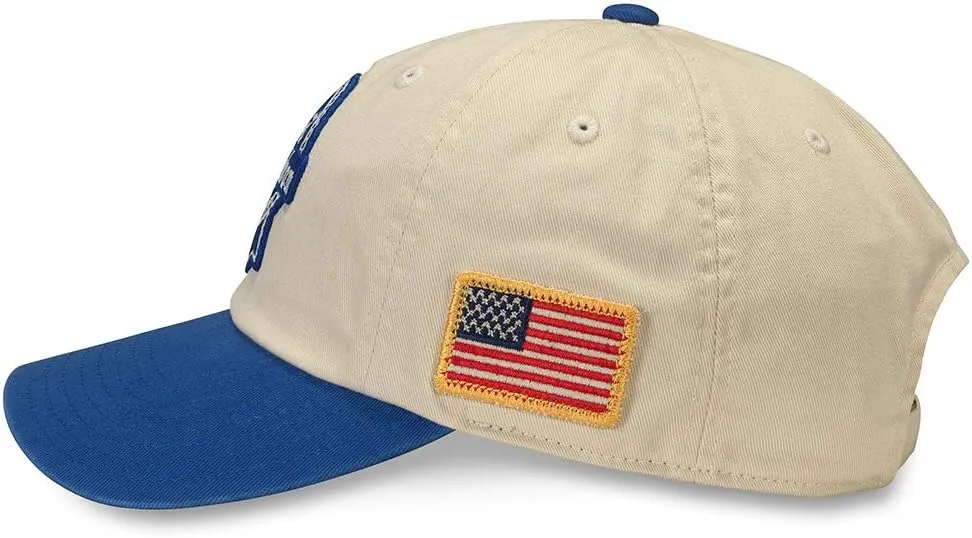 AMERICAN NEEDLE Pabst Blue Ribbon PBR Beer Patch Unisex Adjustable Buckle Strap Baseball Hat