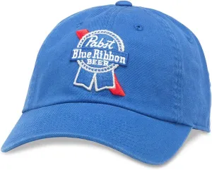 AMERICAN NEEDLE Pabst Blue Ribbon PBR Beer Patch Unisex Adjustable Buckle Strap Baseball Hat