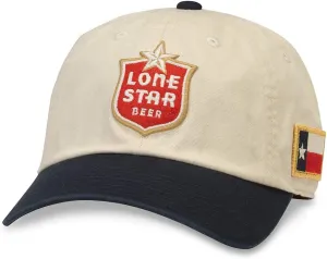 AMERICAN NEEDLE Texas Lone Star Beer Unisex Adjustable Buckle Strap Baseball Hat
