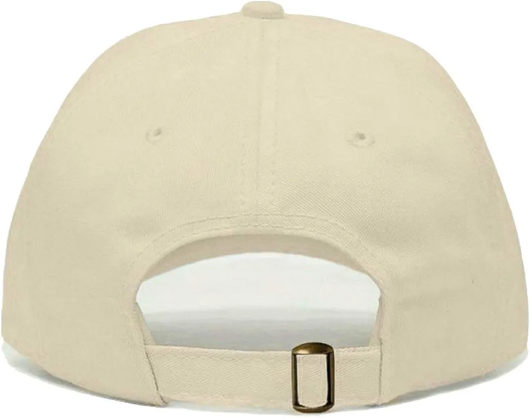 Anchor Baseball Hat, Embroidered Dad Cap, Unstructured Soft Cotton, Adjustable Strap Back (Multiple Colors)