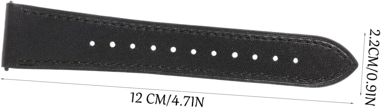 Angoily 2pcs Galaxywatch4 Leather Adjustable Watch Strap