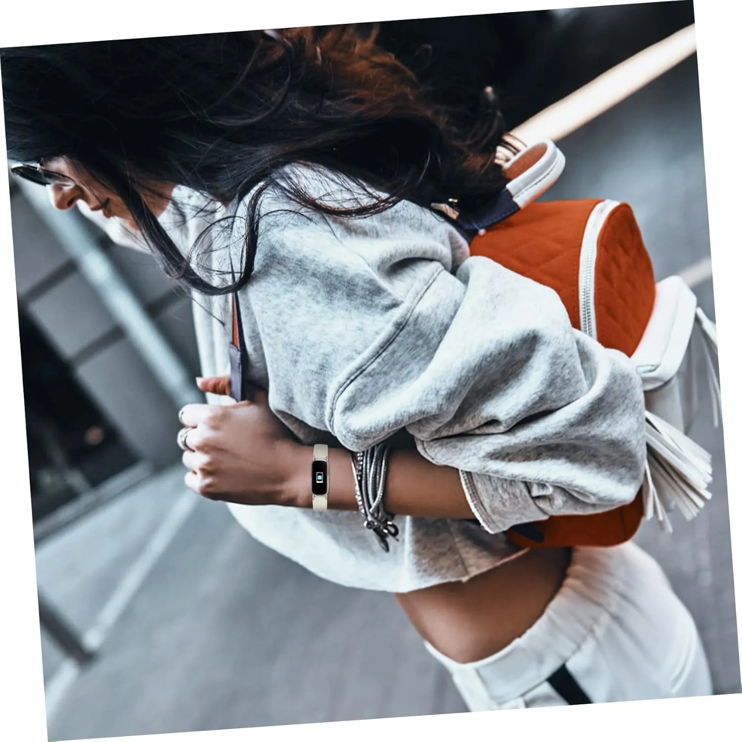 Angoily 2pcs Pebbled Leather Strap Watch Supplies Watch Strap Decorative Supple Ladies Watches Leather Wristlet