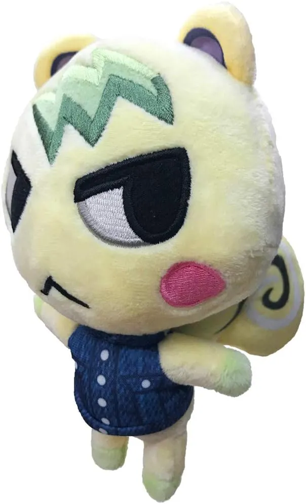 Animal Crossing New Leaf Plush Toy Suitable for Collection, Animal Crossing: New Horizons Stuffed Doll Toy for Boy Girl Christmas Halloween Birthday Gift, 8“ (Marshal)