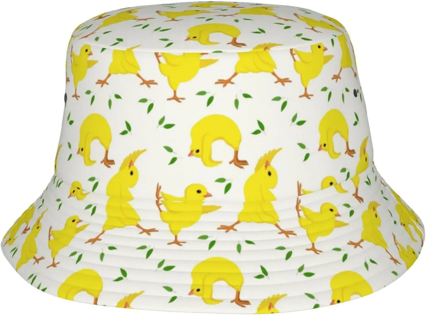 Animal Cute Chicken Bucket Hats Outdoor Summer Fashion Fisherman Hats Beach Mens Womens Teens Sun Hats for Travel