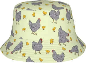 Animal Cute Chicken Bucket Hats Outdoor Summer Fashion Fisherman Hats Beach Mens Womens Teens Sun Hats for Travel