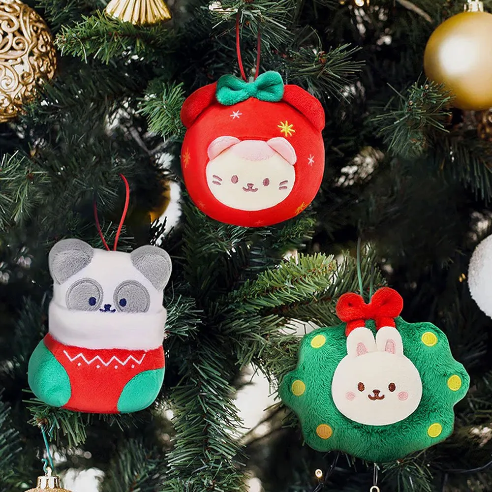 Anirollz Christmas Stocking Pandaroll Plush Ornament
