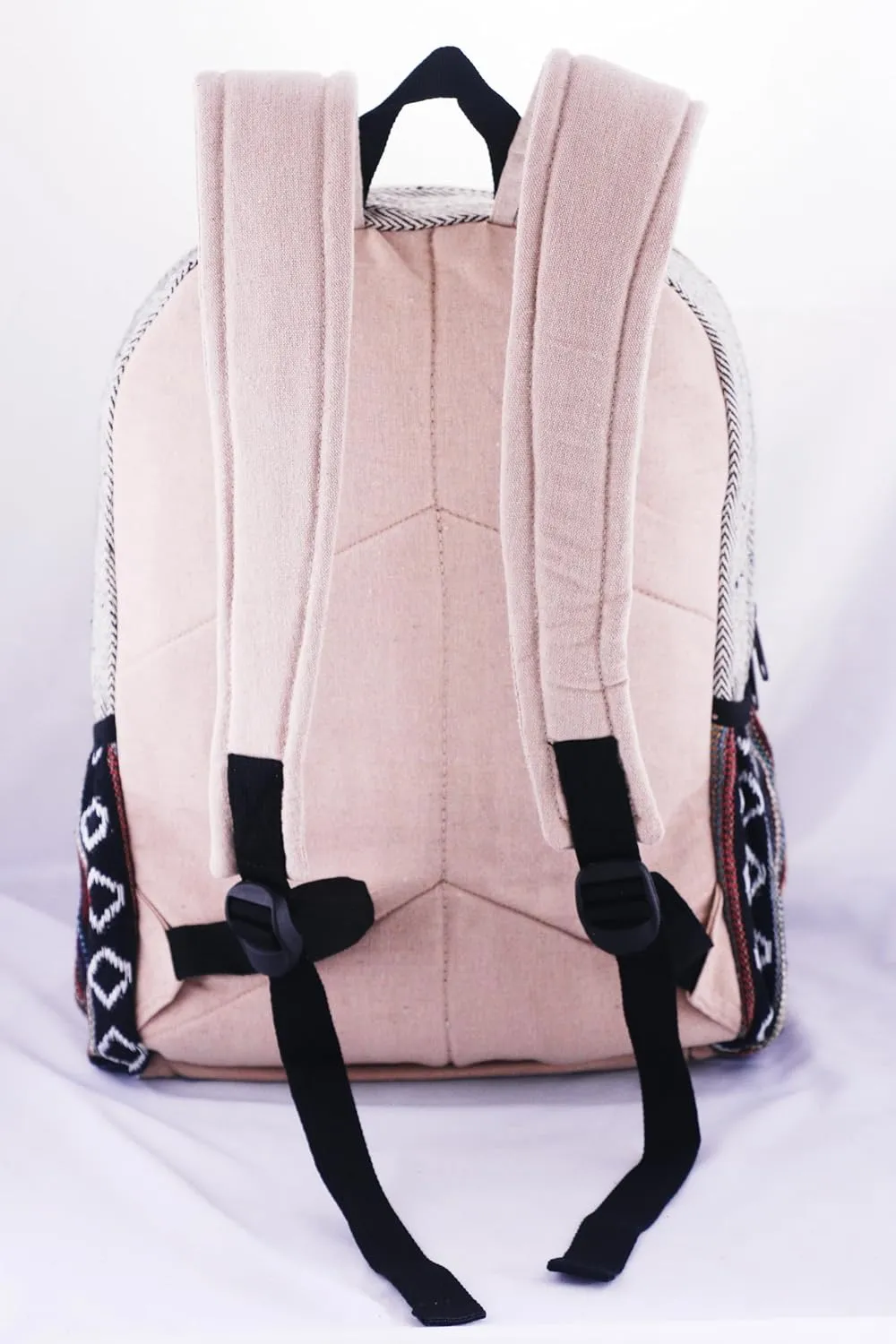 Anitya Hemp Backpack, Multi-Functional Pockets, Eco-Friendly, Unisex, Hiking Daypack, Durable Rucksack (AHLB09)