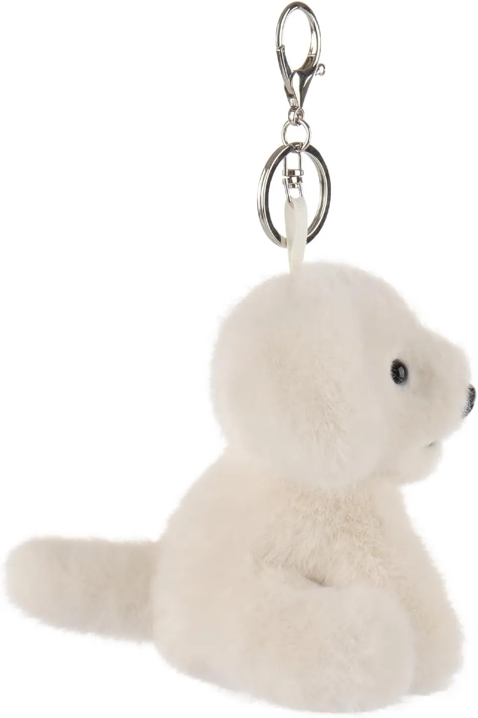 Apricot Lamb Plush Labrador Dog Puppy Stuffed Animal Soft Keychain for Kids Bag, Purse, Backpack, Handbag (4.7 Inches)