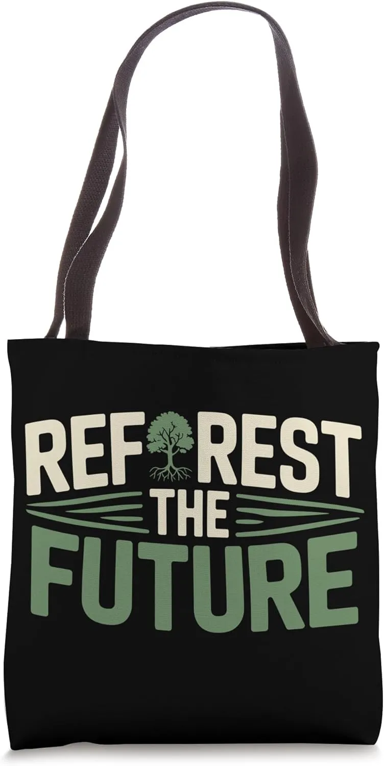Arbor Day Tree Planting Nature Lover Eco Green Earth Pride Tote Bag