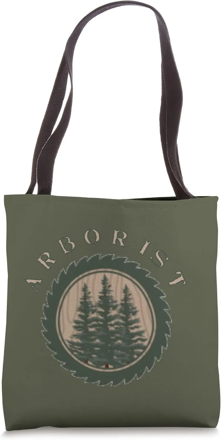 Arborist Pine Tree Felling Logging Logger Lumber Mill Cutter Tote Bag