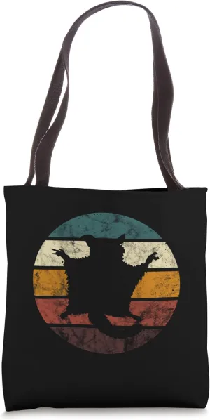 Australia Animal Retro Gliding Squirrel Animal Sugar Glider Tote Bag