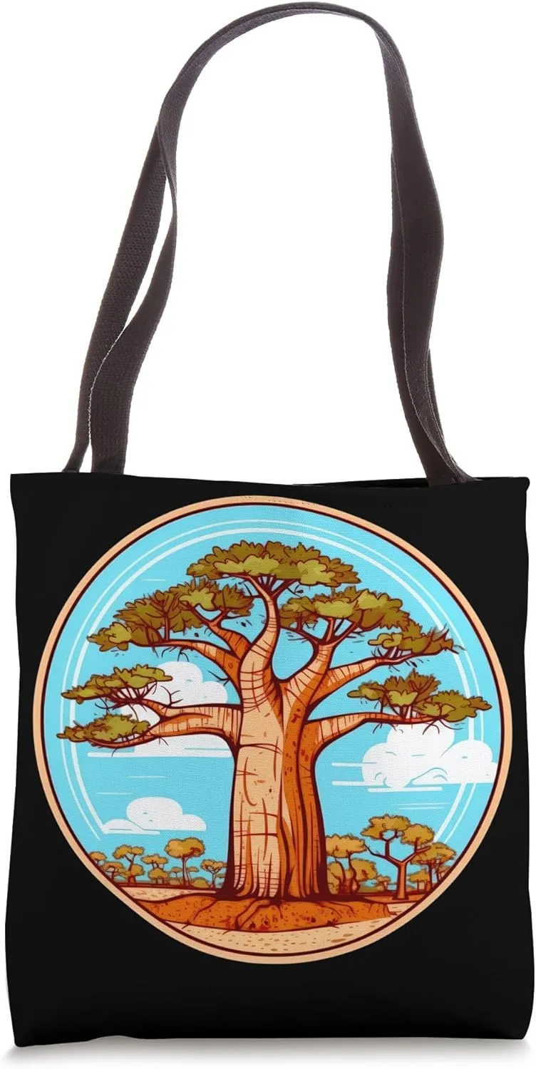Baobab Tree Adansonia Genus Trees African Trees Tote Bag
