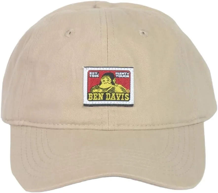 Ben Davis Unstructured Strap Back Dad Baseball Cap