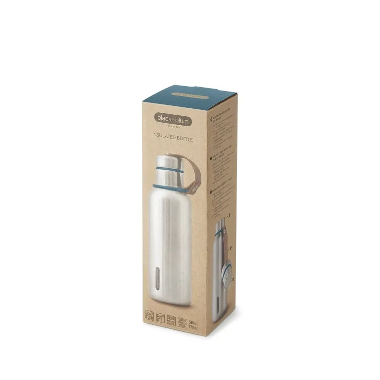 Black Blum Insulated Water Bottle - 0.5Ltr - Ocean