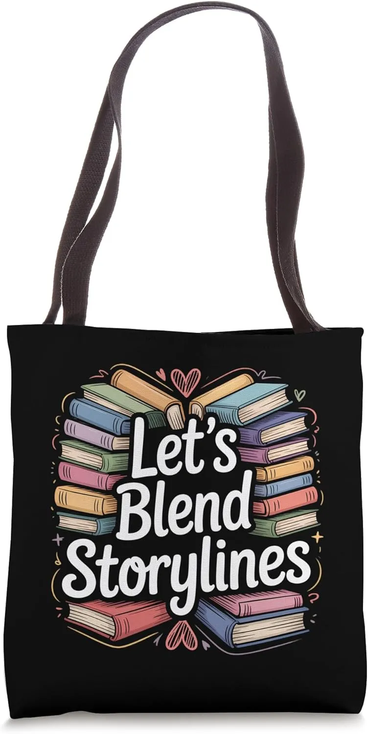 Blend Storylines Book Niche Tote Bag