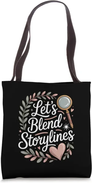 Blending Storylines for Book Lovers Tote Bag