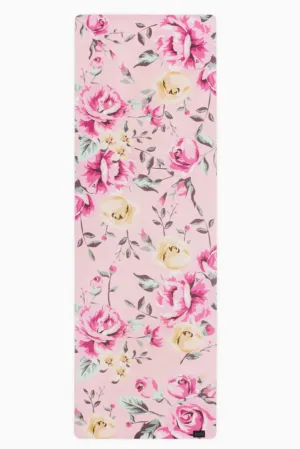 Blush Rosette Yoga Mat