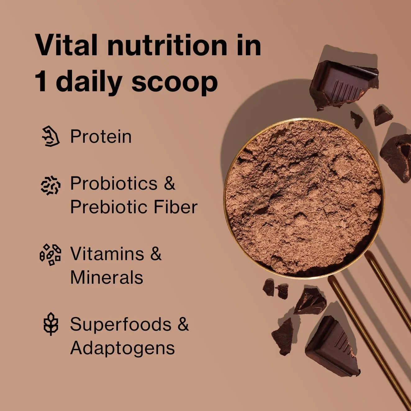 BODi Shakeology 0g Added Sugar Plant Based Protein Powder Blend, Gluten-Free Shake with Vitamins and Minerals – Helps Support Healthy Weight Loss, Lean Muscle, Gut Health, Vanilla - 14 Servings